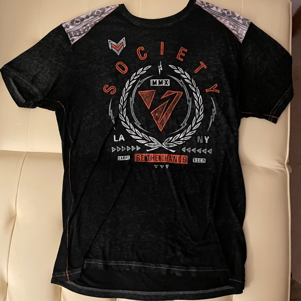 Men’s Society brand  Shirt Lg